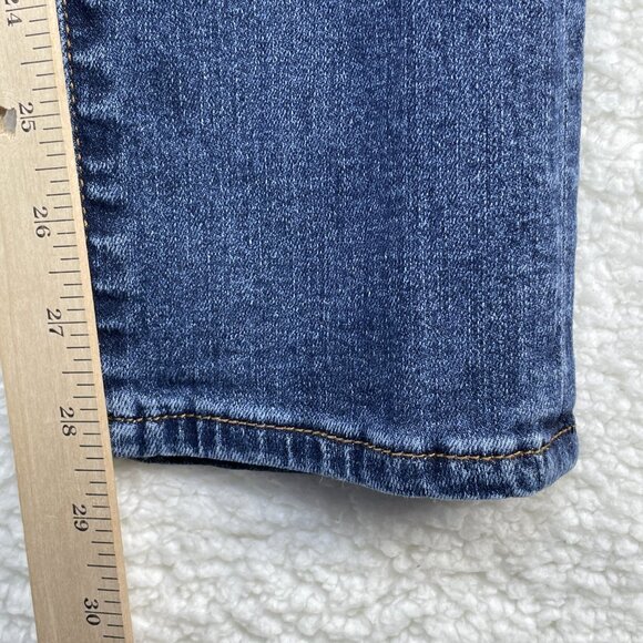 Kut from the Kloth Jeans Womens Sz 0 Blue Katy Boyfriend Straight Mid Rise 26x28 - Picture 8 of 13